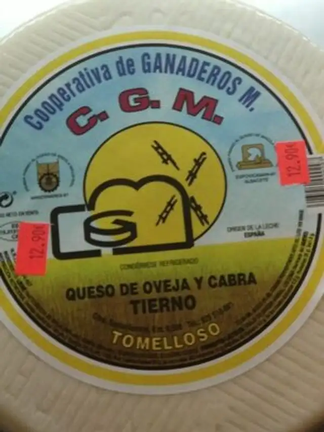 Queso tierno de oveja y cabra