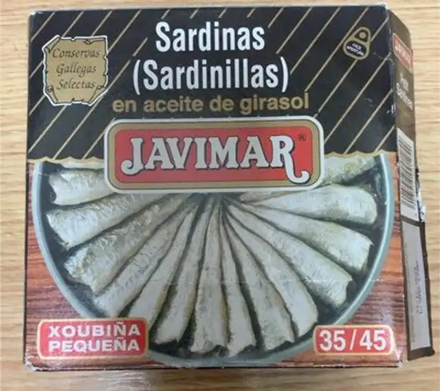 Sardinillas en aceite de girasol