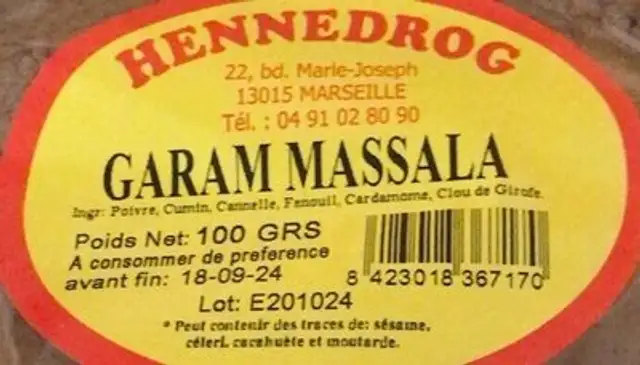 Garam massala