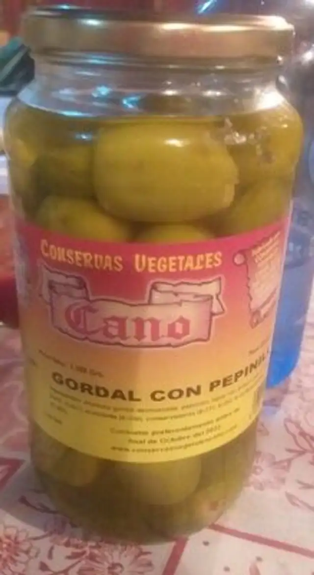 Gordal con pepinillo