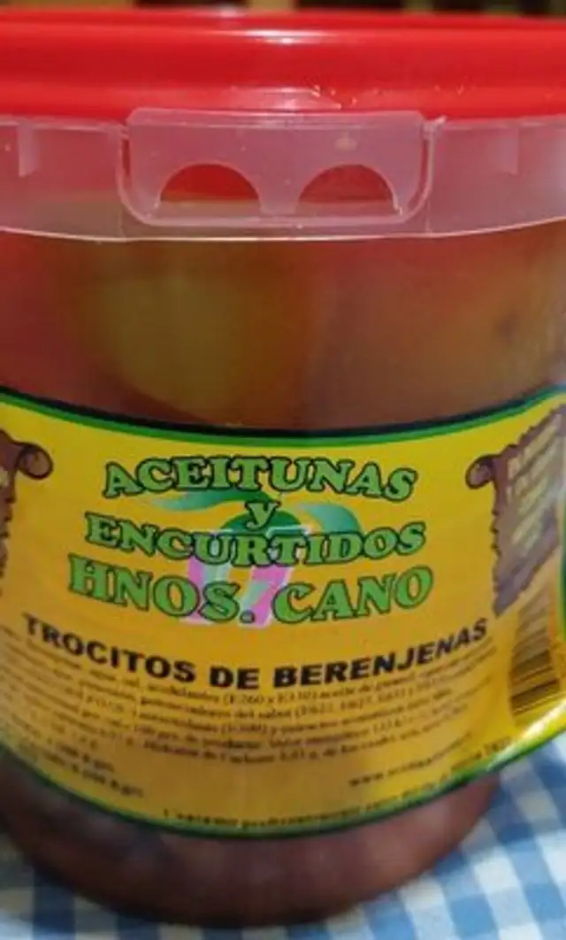 Trocitos de berenjena