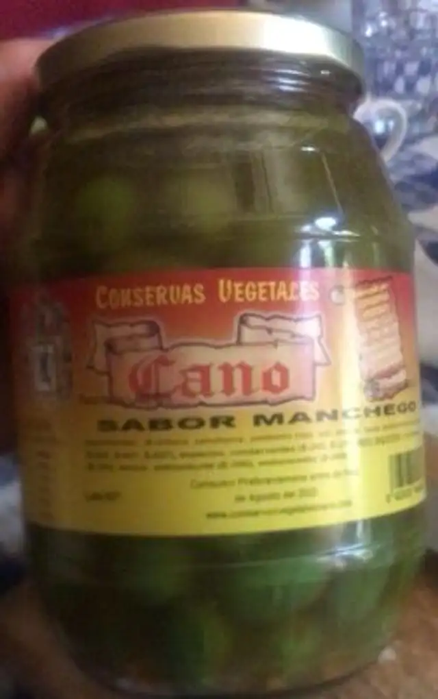 Aceitunas sabor manchego