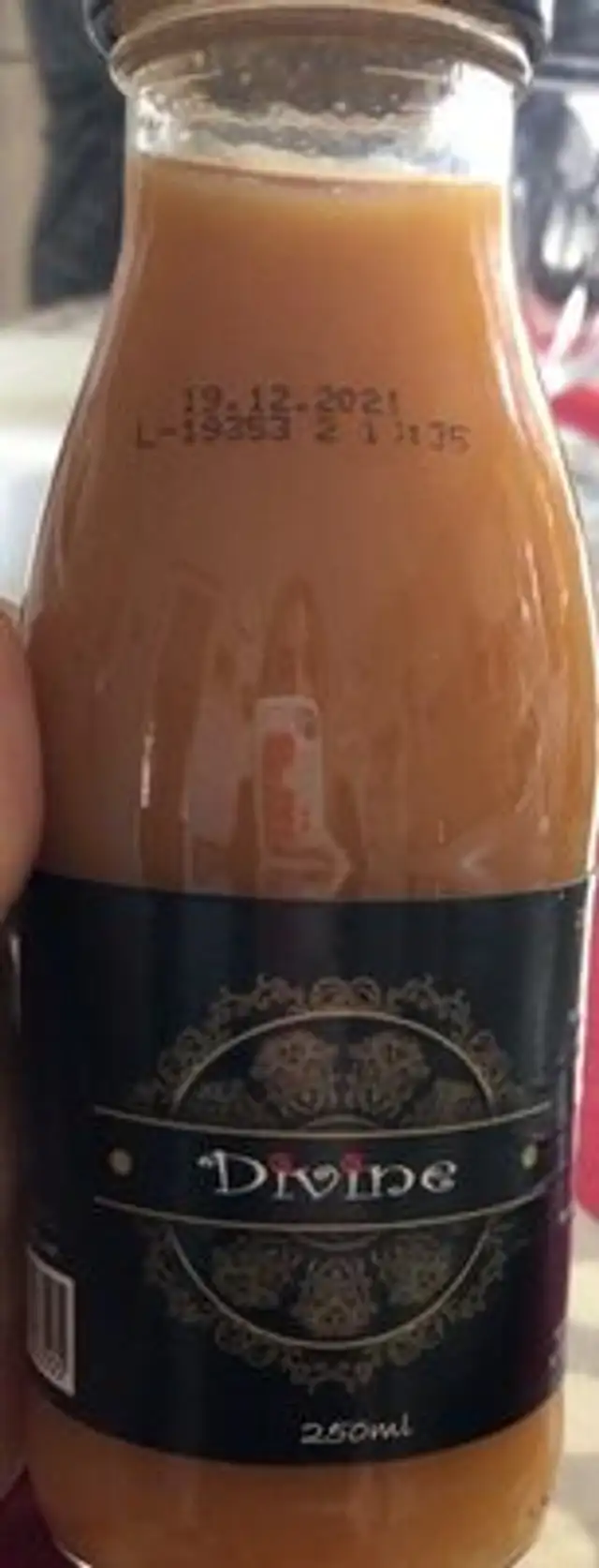 Jus peche pomme