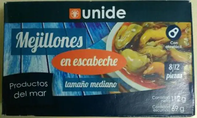 Mejillones en escabeche