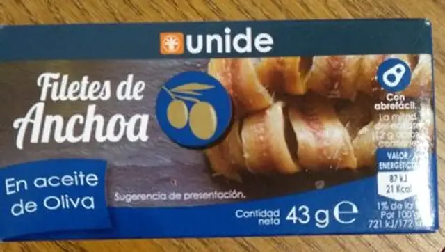 Filetes de anchoa