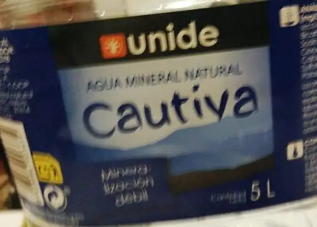 Cautiva(agua mineral natural)