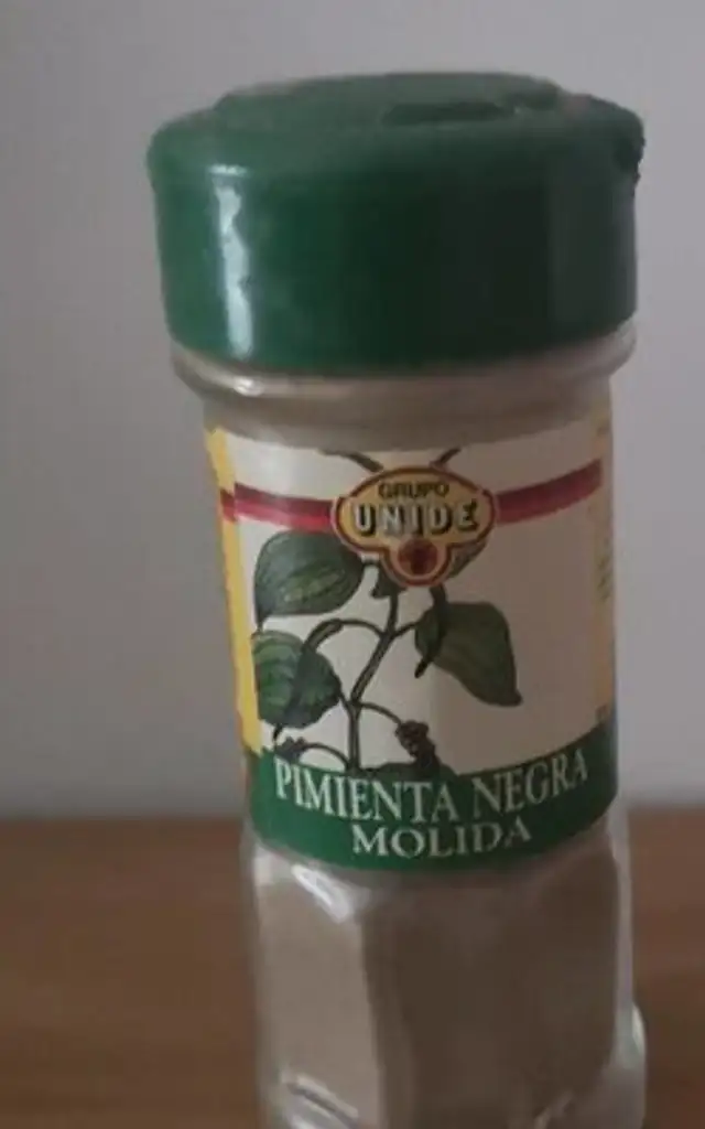Pimienta negra molida