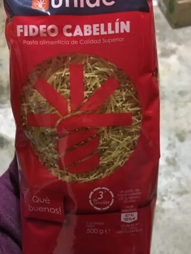 Fideo cabellin