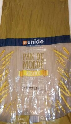 Pan de molde rústico