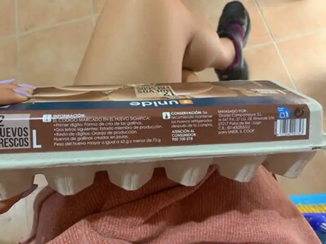 Huevos ingredients label