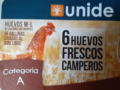 Huevos M-L frescos camperos