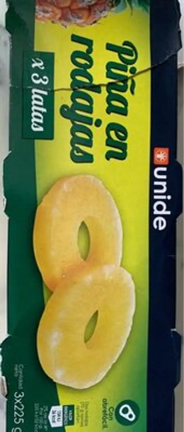 Piña en rodajas
