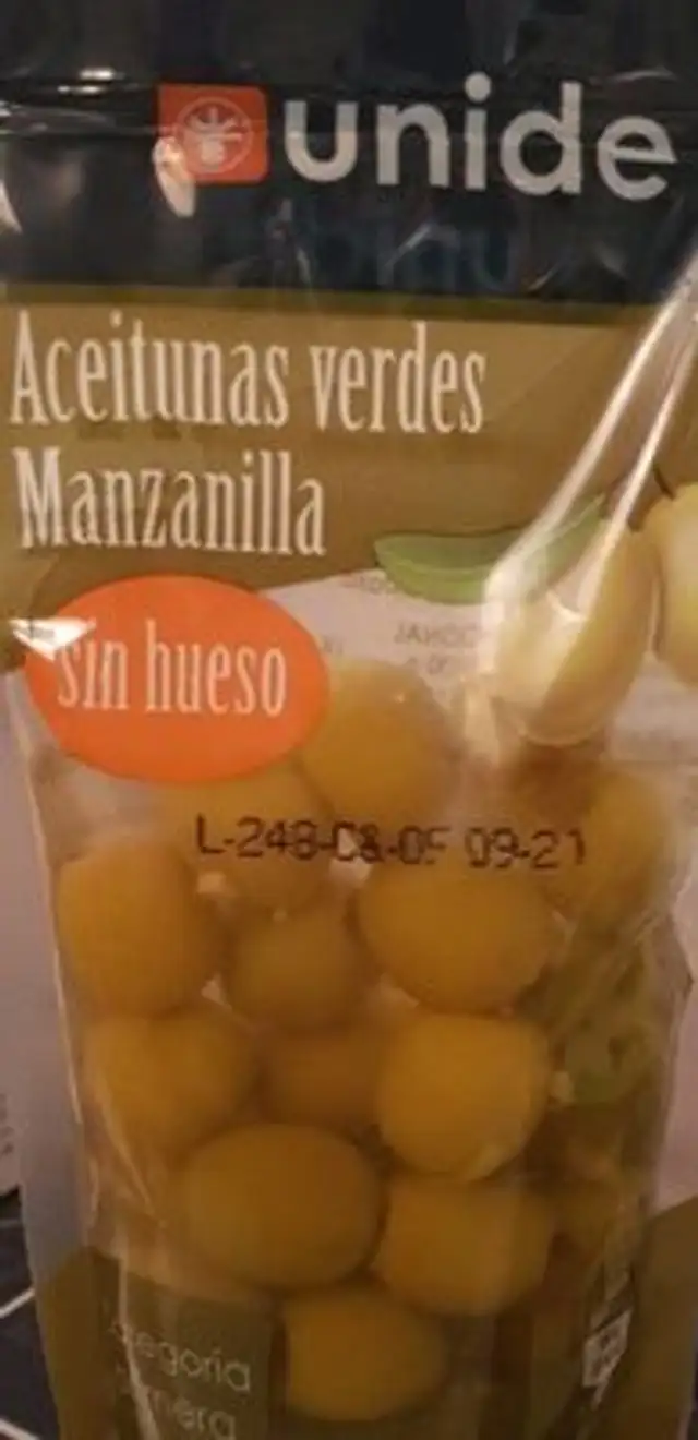 Aceitunas Verdes Manzanilla sin hueso