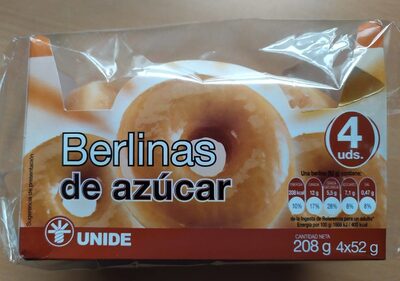 Berlinas de azúcar