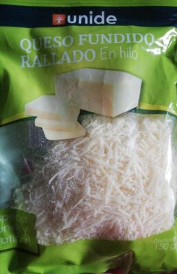 Queso fundido rallado en hilo