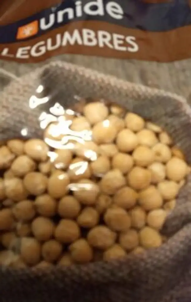 Legumbres garbanzos