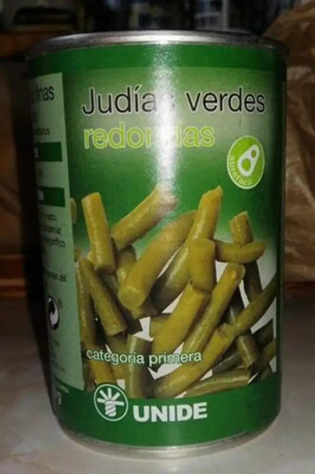 Judías verdes redondas