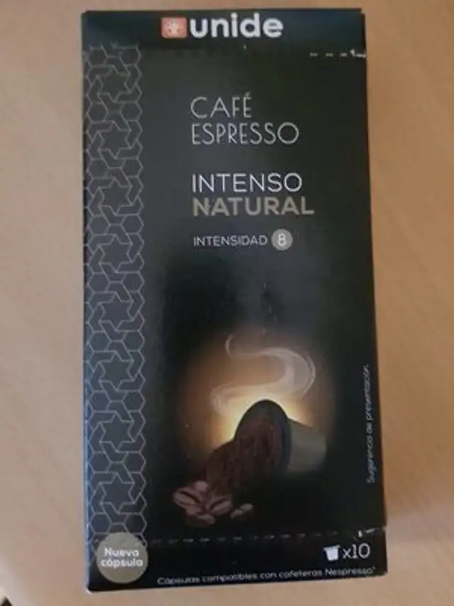 Cápsula café Expresso intenso natural