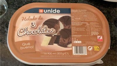 Helado de 3 chocolates