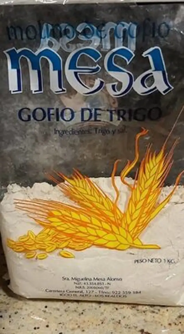 Gofio de trigo
