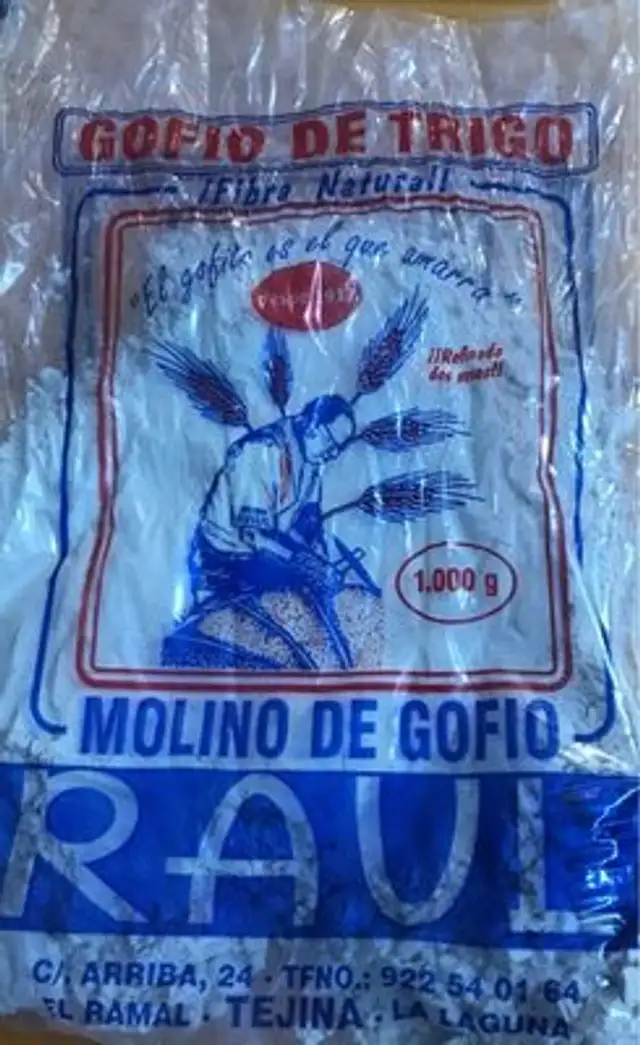 Gofio de trigo