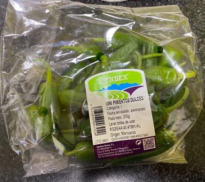Mini pimientos dulces