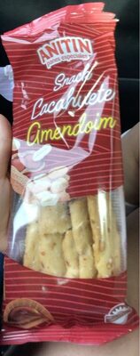 Snack cacahuete front packaging