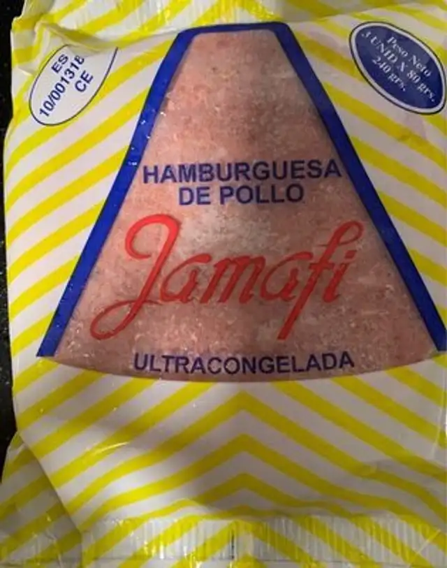 Hamburguesa de pollo
