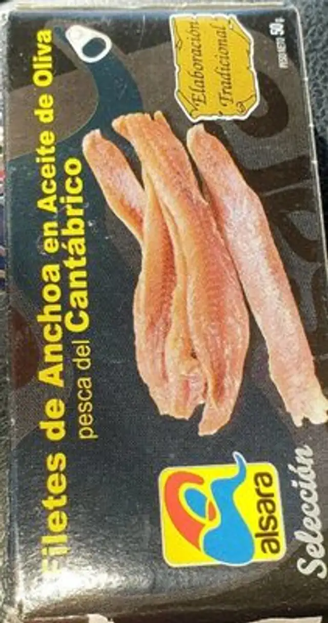 Filetes de anchoa