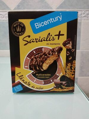 Sarialis+ multicereales chocolate negro