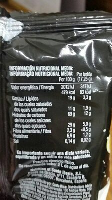 Biocentury trocitos coco y limon nutrition facts table