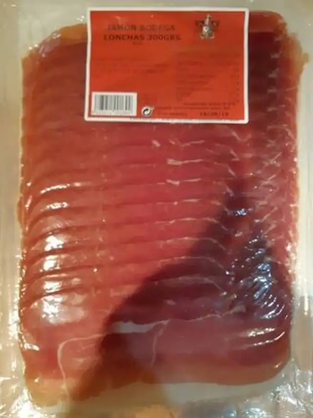 Jamón bodega lonchas