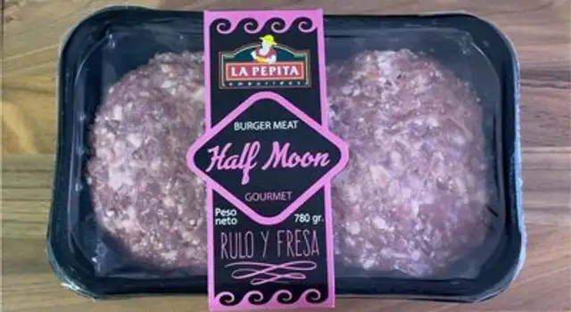 Hamburguesa Rulo y fresa