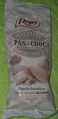 PAN & CHOC Regañas con chocolate blanco