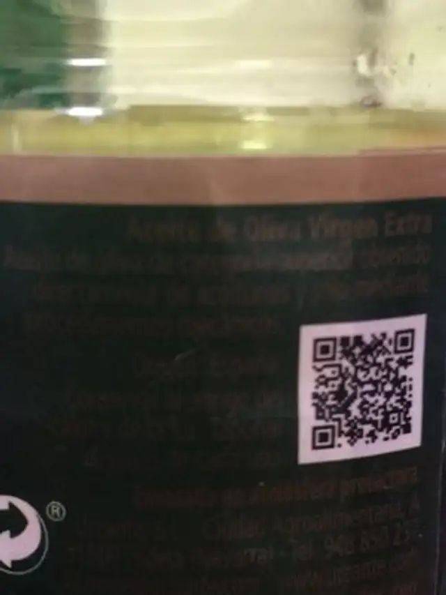Aceite de oliva virgen extra arbequina ingredients label