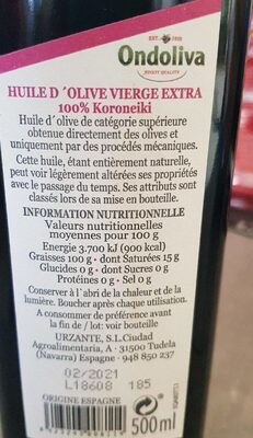 Huile d olive vierge extra koroneiki