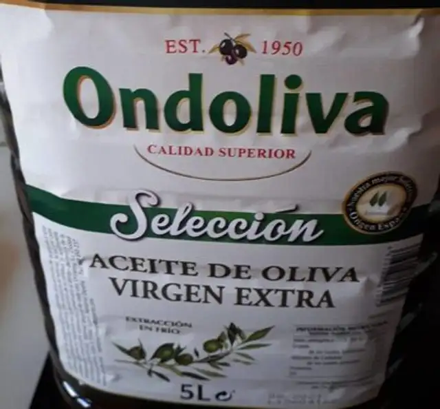 Aceite de oliva. Virgen extra nutrition facts table