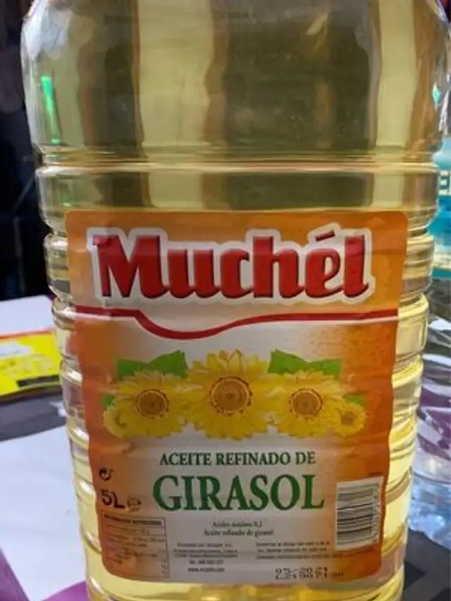 Aceite refinado de girasol