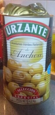 Aceitunas front packaging