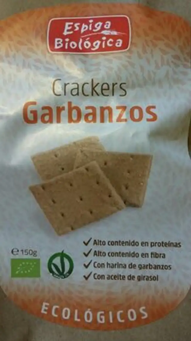 Crackers garbanzos