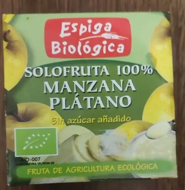 Solofruta 100% Manzana platano