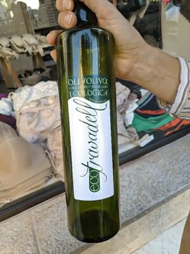 Aceite de Oliva Virgen Extra ingredients label