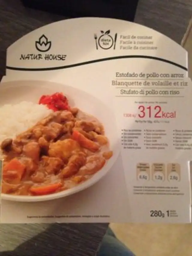 Blanquette de volaille et riz