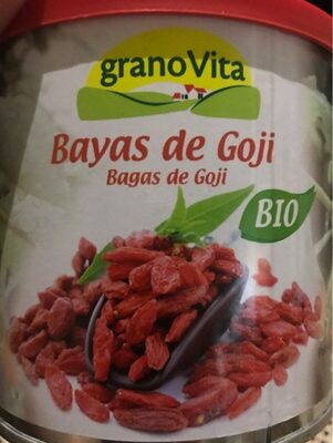 Bayas de Goji front packaging