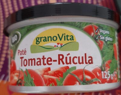 Paté tómate rucula