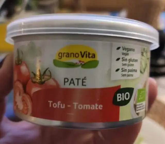 Paté tofu tomate