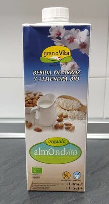 Bebida de arroz y almendra bio