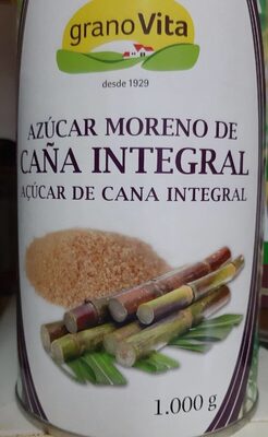 Azucar Moreno de caña integral