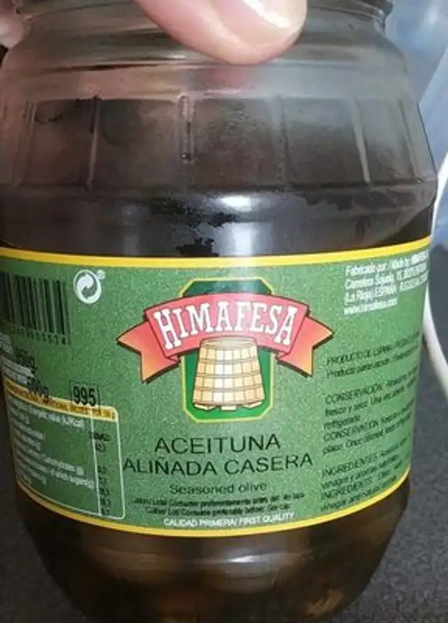 Aceituna aliñada casera