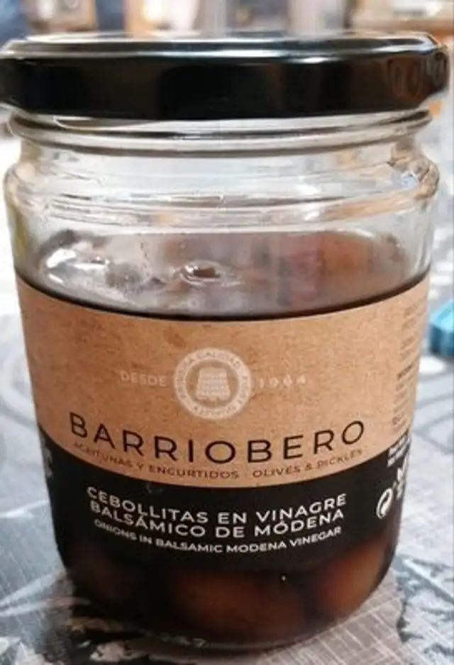 Cebollitas en vinagre balsámico de módena